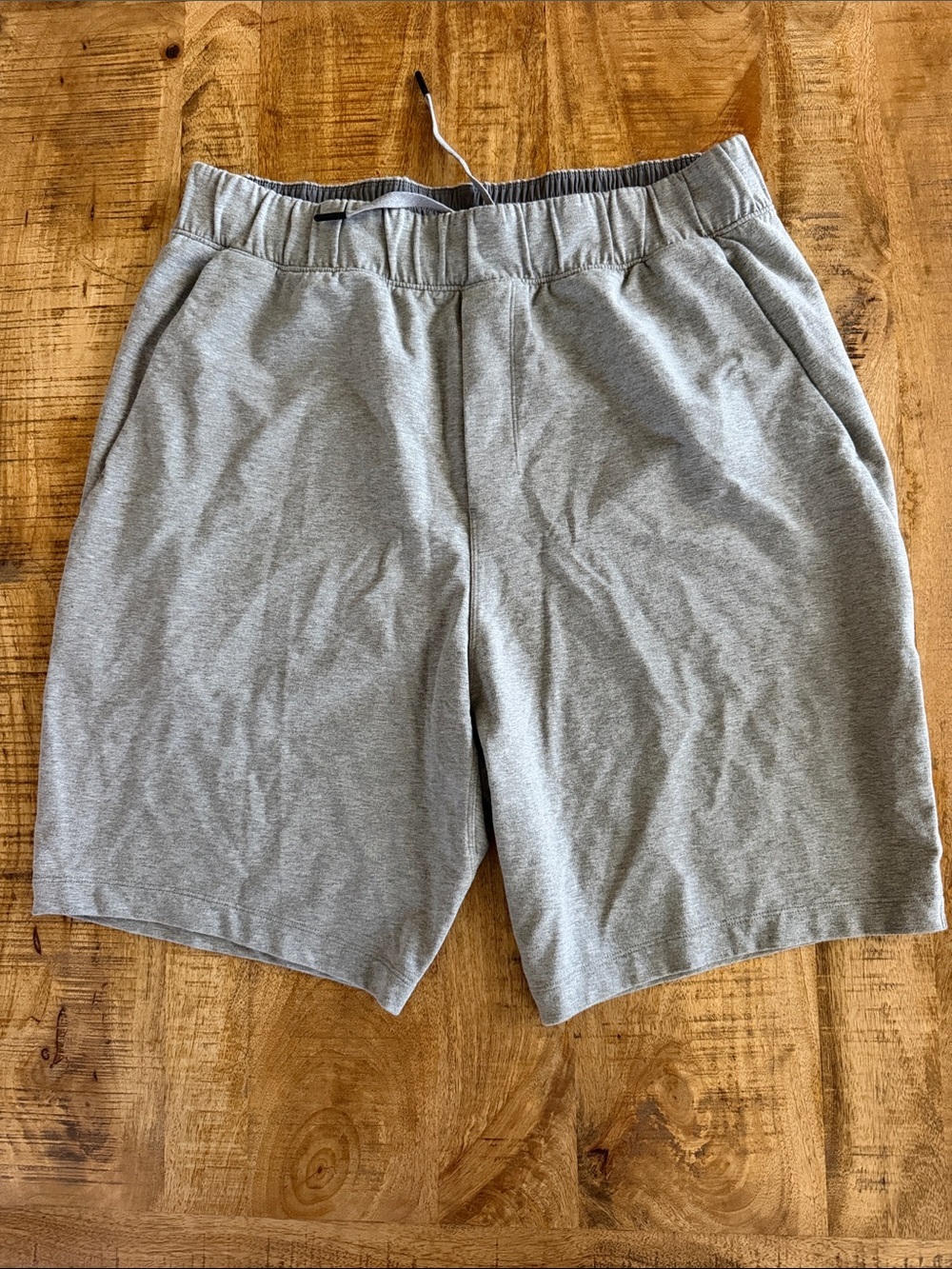 lululemon athletica Men's Light Gray Athletic Shorts